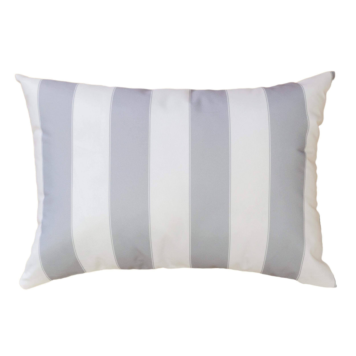 Outdoor Silver Weather-Resistant 14x20 Polyester Pillow