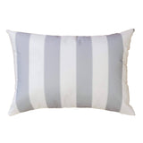 Outdoor Silver Weather-Resistant 14x20 Polyester Pillow