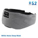 Bluetooth White Noise Sleep Mask With Stereo Sound - Driftwood - Sleep Galleria