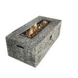 Modern Fiber Reinforced Concrete Propane Fire Pit Table