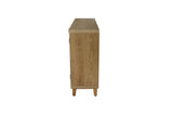 Brown Vintage Corner MDF Accent Storage Cabinet - Sleep Galleria