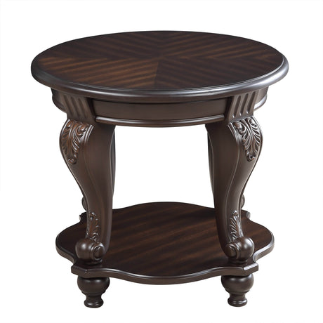 3-Piece Espresso Rubber Wood Coffee Table Set - Sleep Galleria