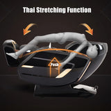 4D SL Track Zero Gravity Full Body Heated Massage Chair with AI Voice Control,Memory Function