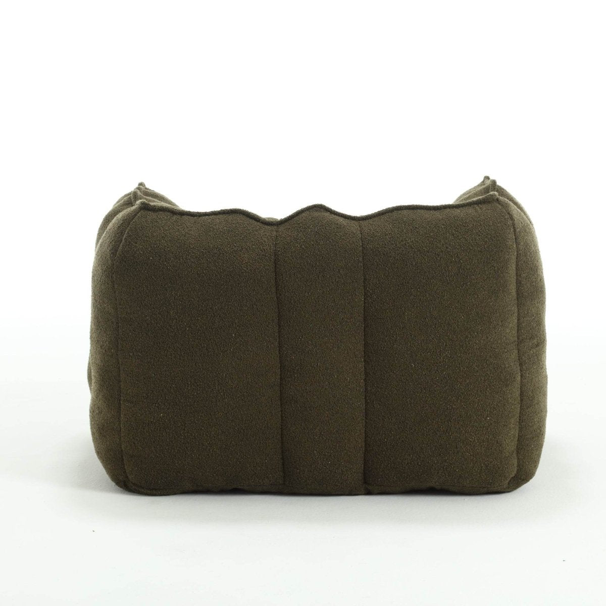 Soft Chenille Bean Bag Chair with Foam - Calmora - Sleep Galleria