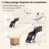 Provox 27-Comfort Full Body Massage Chair with SL Track Airbags Heating
