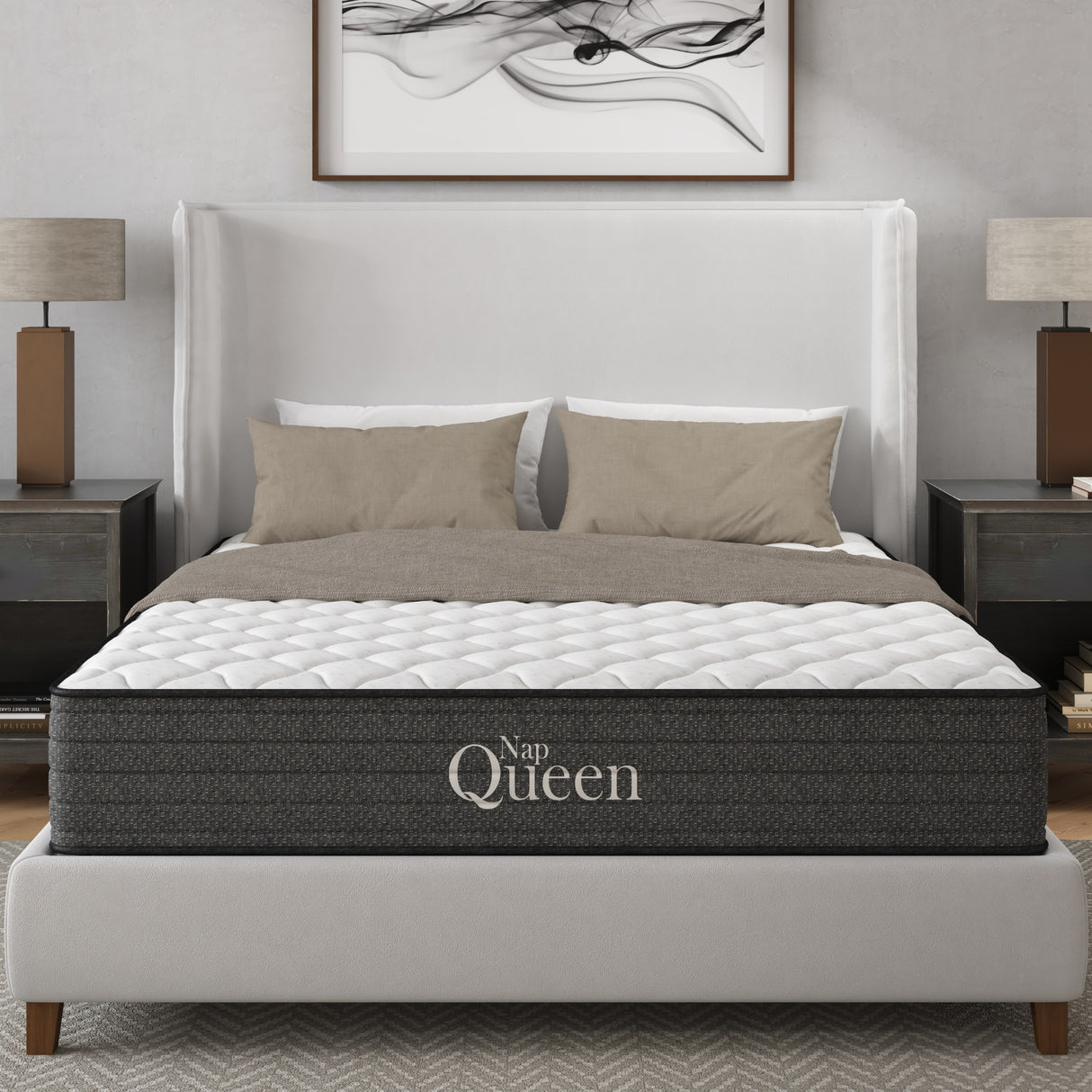Medium 10-Inch Cooling Gel Hybrid Orthopedic King Mattress