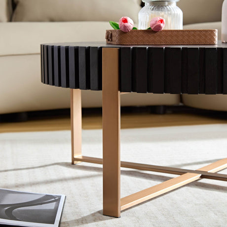 Modern Round 31.5-Inch MDF Wood Pedestal Table - Sleep Galleria