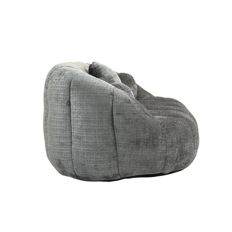 High Density Foam Chenille Bean Bag Lounge Chair - Sleep Galleria