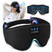 Bluetooth Sleep Eye Mask with Ultra-Thin Stereo Headphones Wireless Sleep Mask for Deep Sleep, Meditation, Travel & Insomnia Relief