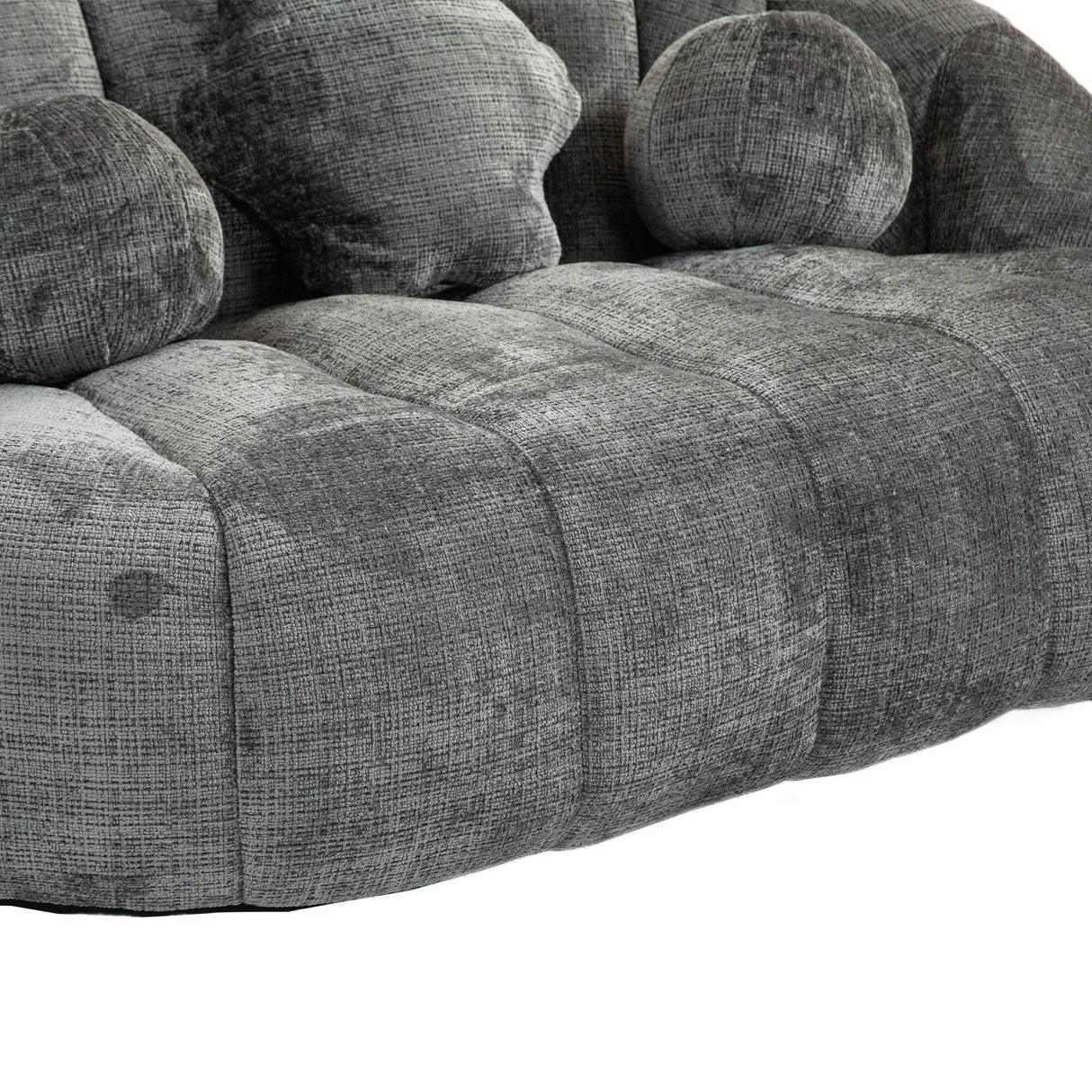 High Density Foam Chenille Bean Bag Lounge Chair - Sleep Galleria
