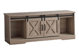 Modern Farmhouse 60-Inch TV Stand With Storage Cabinet - Sleep Galleria
