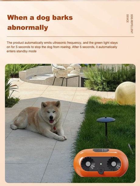 Ultrasonic Anti Bark Pet Relaxation Training Device - Calmora - Sleep Galleria