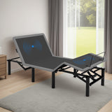 Twin XL Massage Adjustable Bed Frame With Night Light