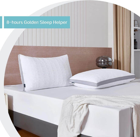 Cooling Memory Foam Cervical Pillow for Adults - Calmora - Sleep Galleria