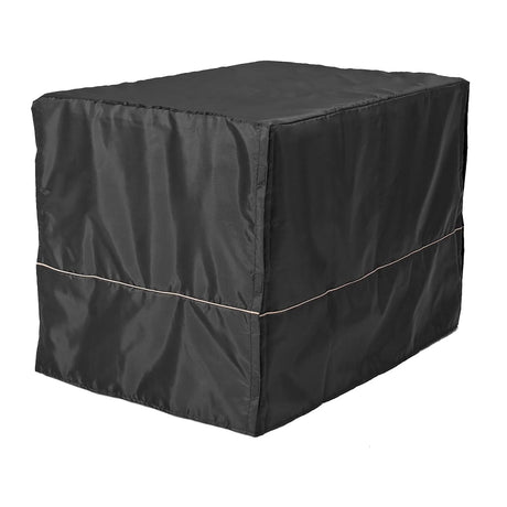 Dog Crate Cover, Brown Geometric Pattern, 30"