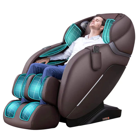 Full Body Massage Chair,Shiatsu Recliner with Zero Gravity,Bluetooth, Heat Therapy, Black
