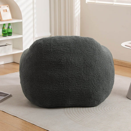 Spacious Memory Foam Teddy Bean Bag Chair - Calmora - Sleep Galleria