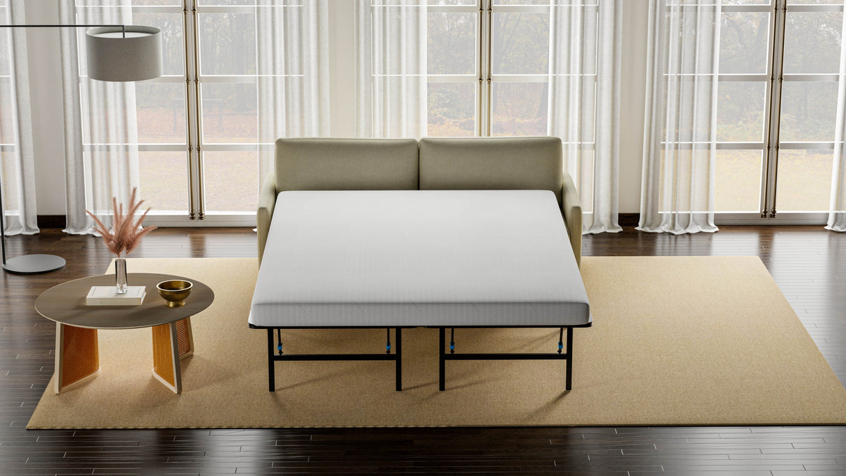 Medium 5-Inch Foam Queen Sleeper Sofa Mattress