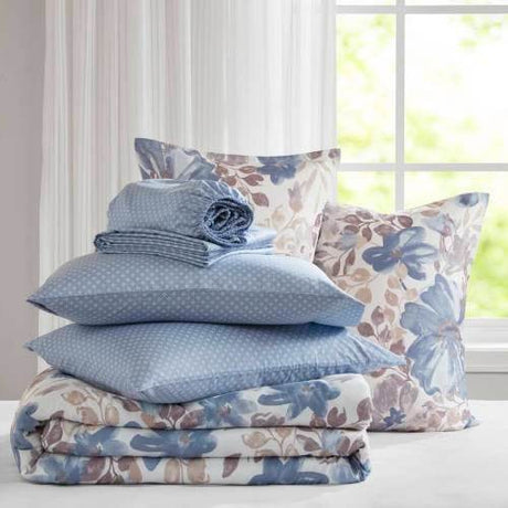 Floral Print Polyester Comforter Set With Sheets - Calmora - Sleep Galleria