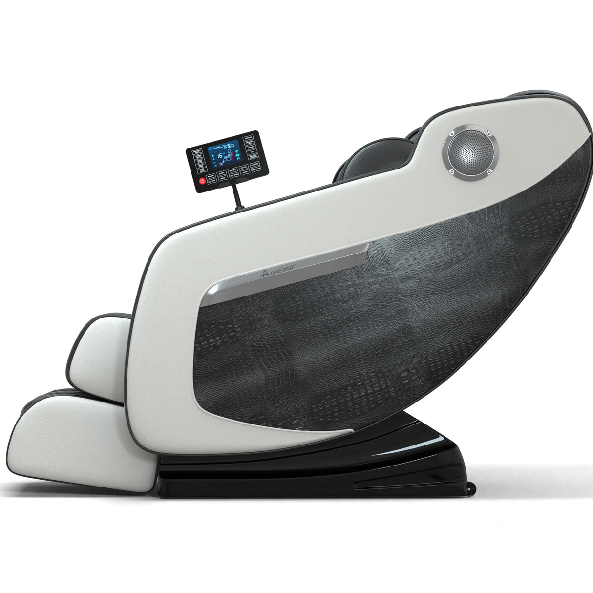 Relax Rejuvenate Zero Gravity Massage Chair Full Body Recliner Air Pressure, Bluetooth, Heat, and Foot Massage Black