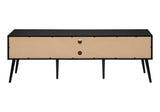 Contemporary Solid Wood 72-Inch TV Stand Console - Sleep Galleria