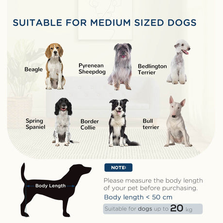 Elevated Gray Pine Wood Pet Sofa Bed - Sleep Galleria