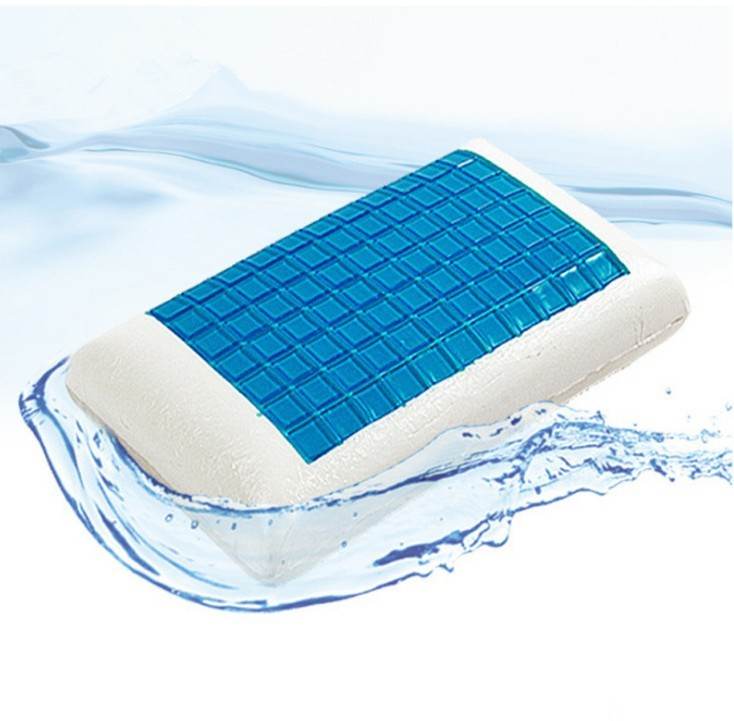 Slow Rebound Memory Foam Cooling Pillow With Cotton Cover - Zenvia - Sleep Galleria