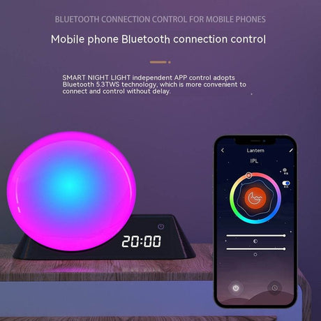 Simulated Sunrise Sunset Colorful USB Alarm Clock - Sleep Galleria