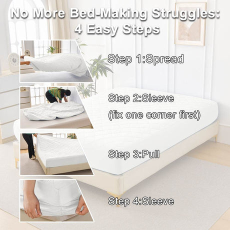 Waterproof Ultrasonic Cotton Twin Mattress Protector - Sleep Galleria