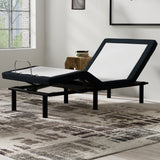 Twin XL Adjustable Base With Massage Pillow Tilt USB Ports