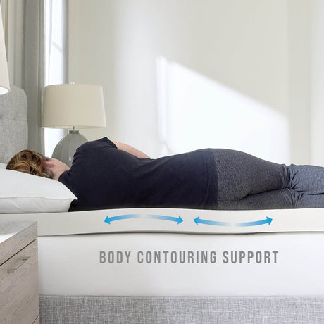 3-Inch Responsive Memory Foam Mattress Topper California King - Sleep Galleria