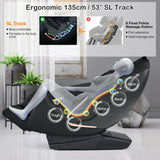 Soothe 10-Full Body Zero Gravity Massage Chair with SL Track Heat