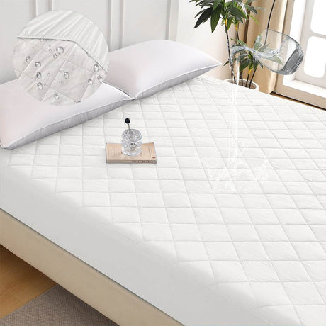 Waterproof Cotton Full Mattress Protector - Sleep Galleria