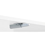 Farmhouse White MDF TV Stand With Cabinets - Sleep Galleria