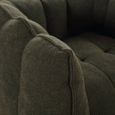 Soft Chenille Bean Bag Chair with Foam - Calmora - Sleep Galleria