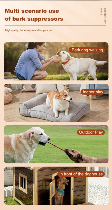 Ultrasonic Anti Bark Pet Relaxation Training Device - Calmora - Sleep Galleria