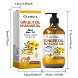 Ginger Infused Soothing Relaxing Body Massage Oil