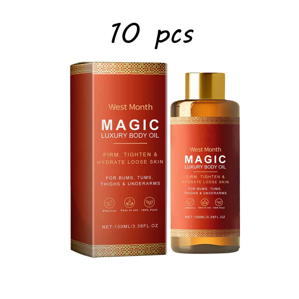 Body Massage Oil Deep Moisturizing Tightening Firming Care