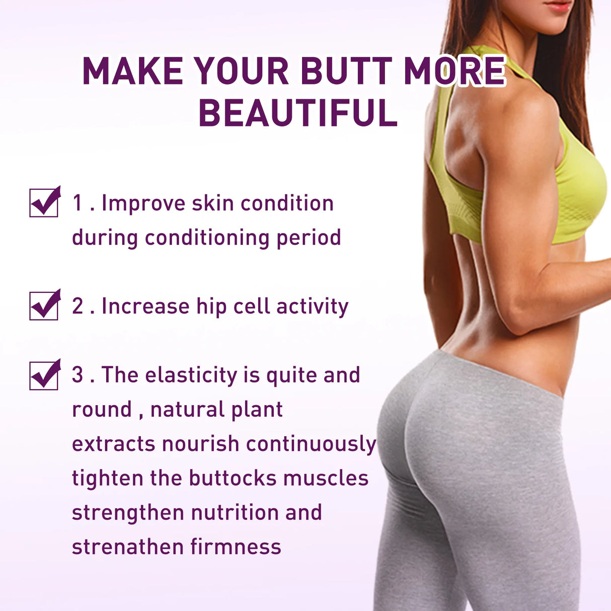 Hip Augmentation Massage Oil For Firm Shape And Lift