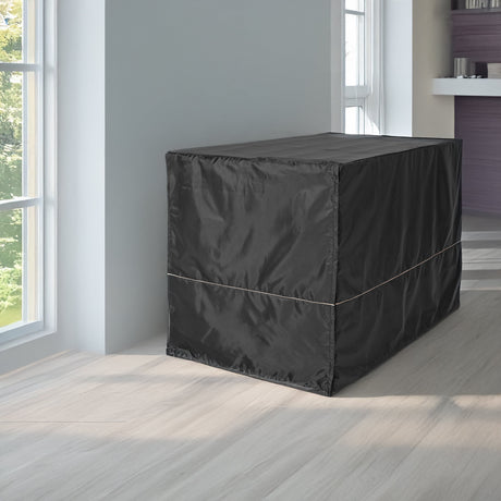 Dog Crate Cover, Brown Geometric Pattern, 30"