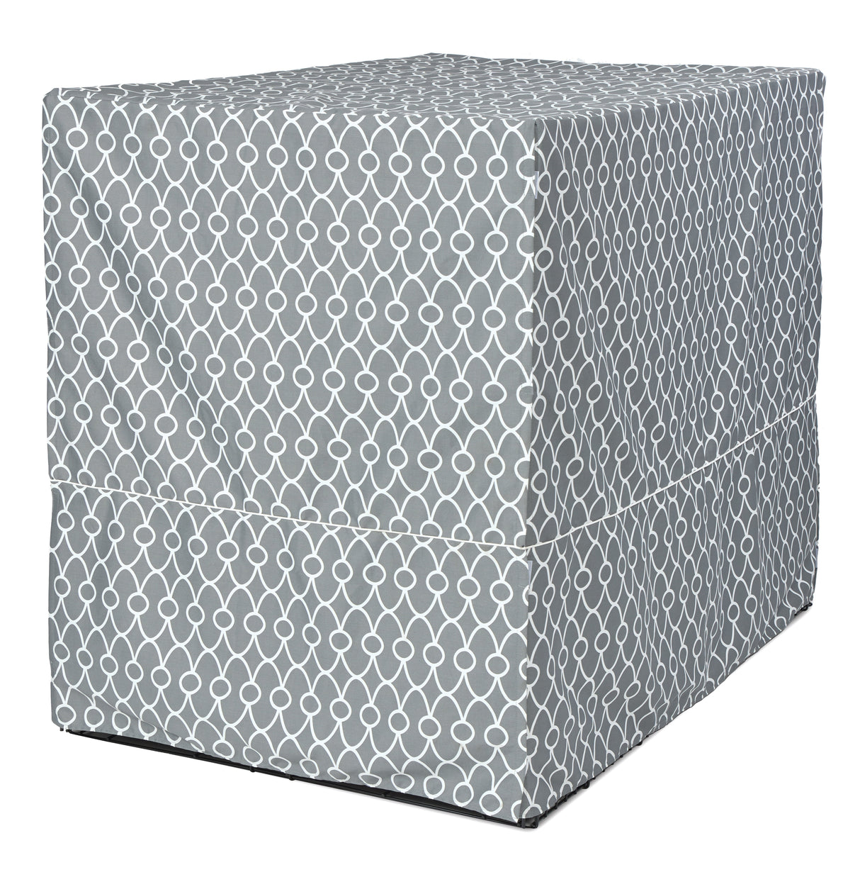 Midwest Dog Crate Cover, Privacy Dog Crate Cover Fits Midwest Dog Crates, Brown Geometric, 24In
