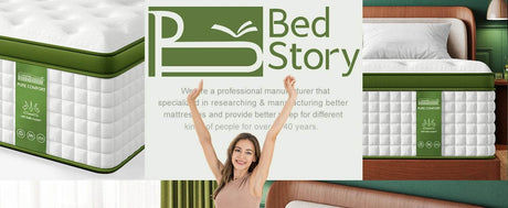 Soft Hybrid Gel Memory Foam Mattress - BedStory - Sleep Galleria