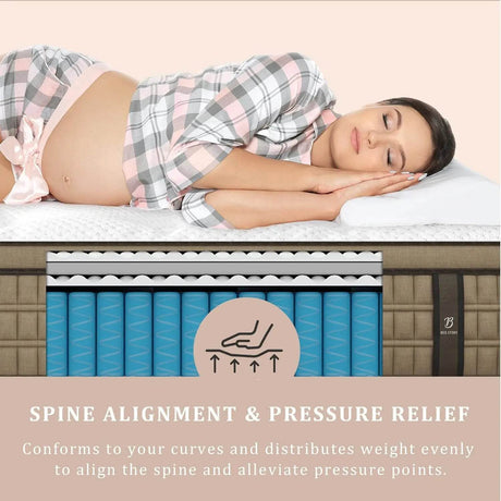 Medium Hybrid Gel Memory Foam Mattress - BedStory - Sleep Galleria