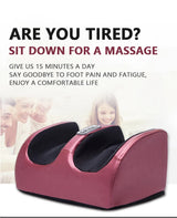 Electric Heated Foot And Leg Kneading Massage Device