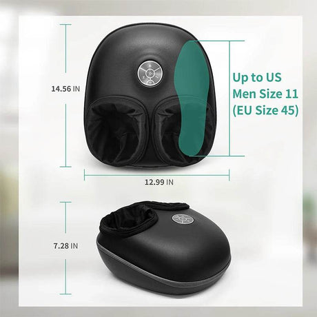 Smart Bluetooth Foot Massager with Heating and Air Compression - Sleep Galleria