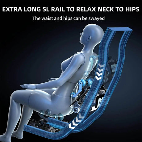 5D Zero Gravity Full Body Kneading Massage Chair - Sleep Galleria
