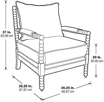 Rustic Fletcher Spindle Accent Chair - XMSJ - Sleep Galleria