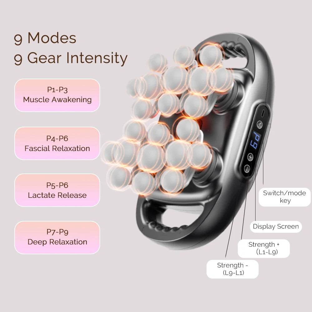 22 - Head High - Frequency Vibration Body Massage Gun - foreverlily - Sleep Galleria