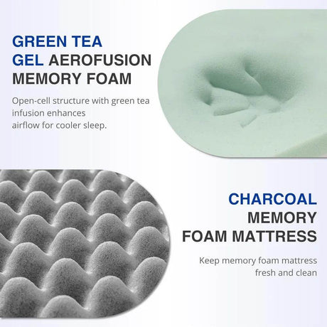 Soft 10 - Inch Gel - Infused Memory Foam Mattress - XMSJ - Sleep Galleria