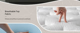 Medium Gel-Infused Hybrid Memory Foam Mattress - Sleep Galleria